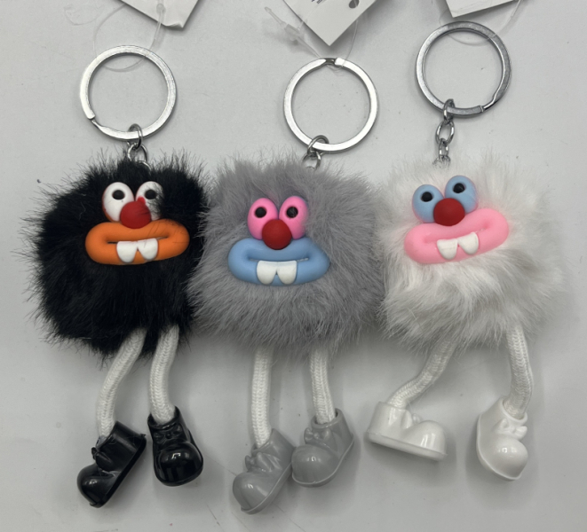 Přívěsek plyšový, úsměv