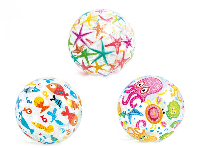 Míč nafukovací, mořský svět, 51cm