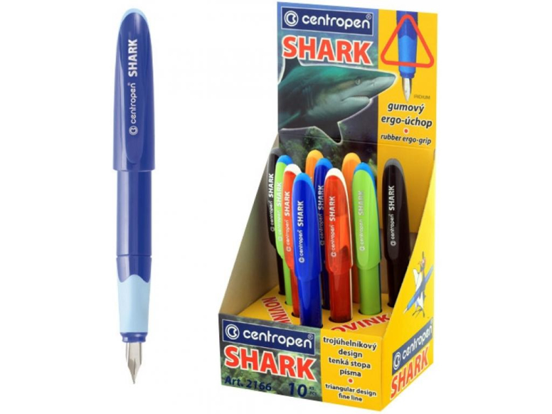 Bombičkové pero, Shark, iridiový hrot  DOPRODEJ