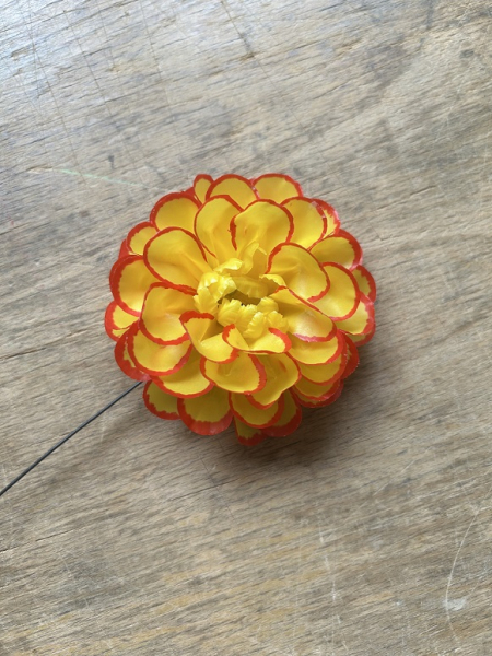 Ponponka žluto - červená