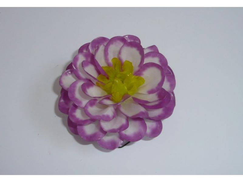 Ponponka 7133 fialovo-bílá