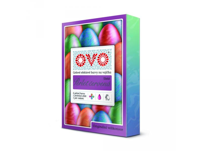 Barvy na vajíčka OVO rubínový třpyt