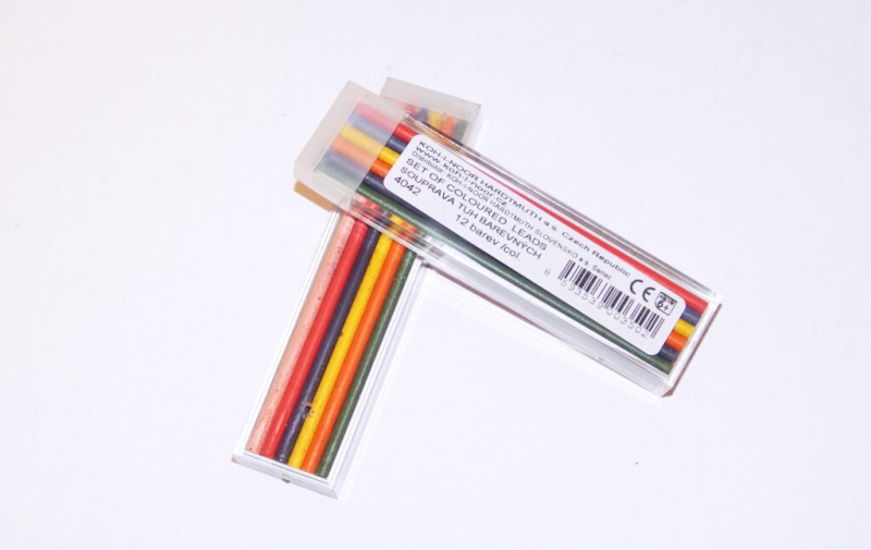 Tuhy Kohinoor, Studio, 4042-12, 12 ks - 12 barev, do mechanických pastelek