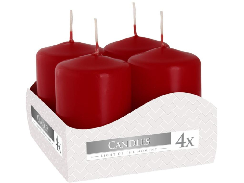 Adventní svíčky, bordó