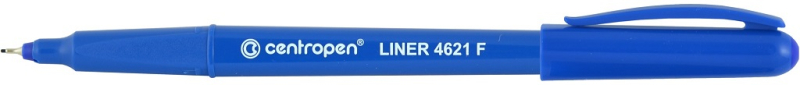 Popisovač, Centropen, liner, 4621, 0,3 mm, modrý