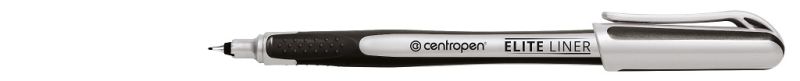 Popisovač, Centropen, liner, 4721, 0,3 mm, černý