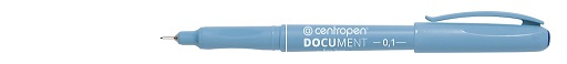 Popisovač, Centropen, 2631, 0,1 mm, dokumentní, modrý