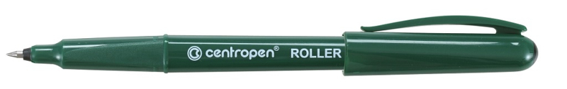 Popisovač, Centropen, roller, 4615, 0,3 mm, černý