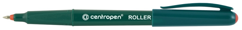 Popisovač, Centropen, roller, 4615, 0,3 mm, červený