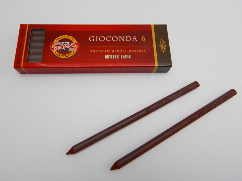 Uhel, rudka, světle hnědá, 6 kusů