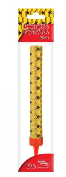 Svíčka fontána 12 cm
