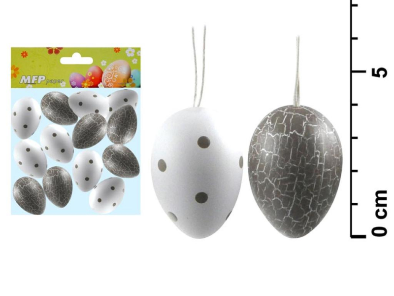 Vejce plastová 4cm-12ks