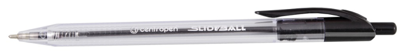 Kuličková tužka, Slide Ball, cvakací, černá