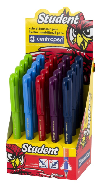 Bombičkové pero, Student, iridiový hrot