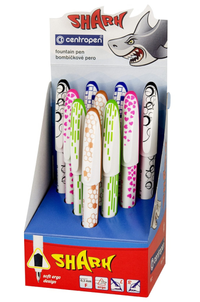Bombičkové pero, Shark, iridiový hrot