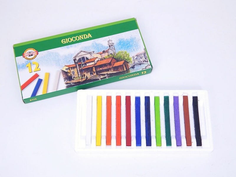 Křída olejová, GIOCONDA, 8112, 12 kusů