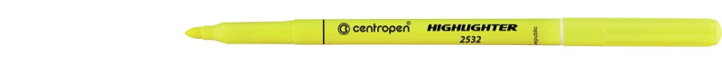 Zvýrazňovač, 2532, žlutý