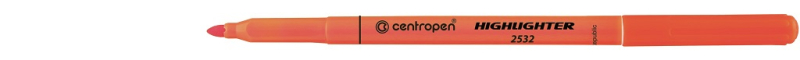 Zvýrazňovač, 2532, oranžový
