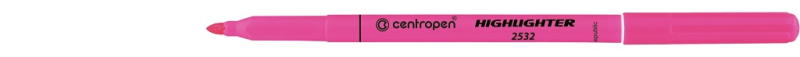 Zvýrazňovač, 2532, růžový