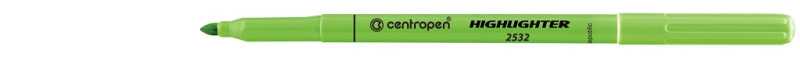 Zvýrazňovač, 2532, zelený